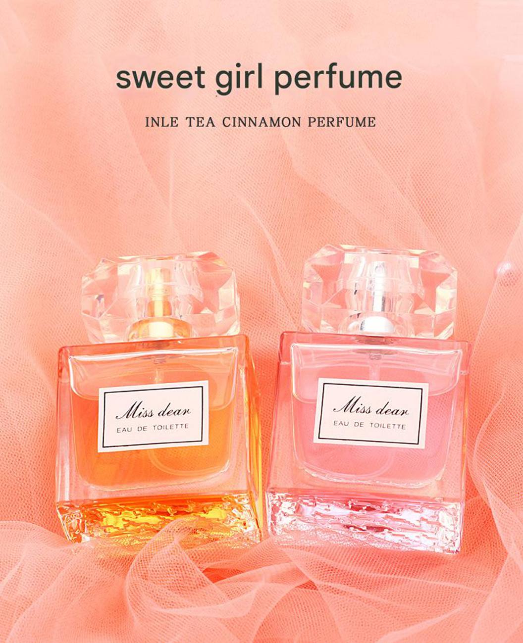 Miss Sweetheart women's perfume long-lasting light fragrance fresh 45ml
