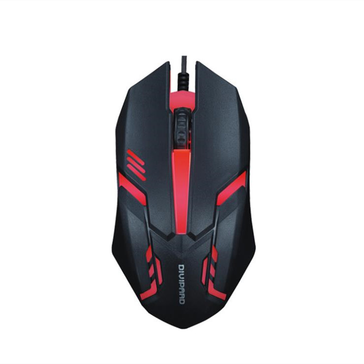 Mouse Colorful Luminous Wired Desktop USB Office Mouse