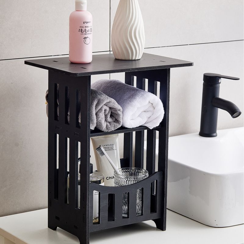 Mini living room, square bedside table, small table Multi functional shelf Multi purpose table
