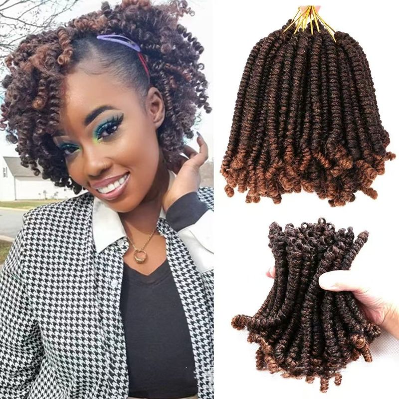 Wig African dreadlocks spring twist braids Crochet Hair 