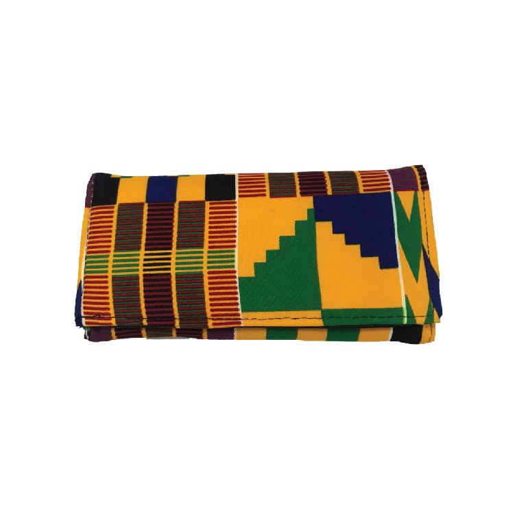  African Kente Ankara Print Bags Envelop Clutch Bag for Ladies - Handmade with durable materials - perfect for any occasion