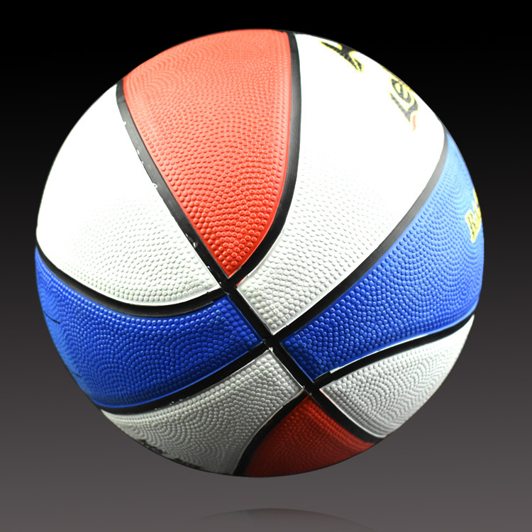 Basketball Outdoor Cement Floor No. 4-5 Children Primary and Secondary School Students Wear-Resistant Rubber Basketball