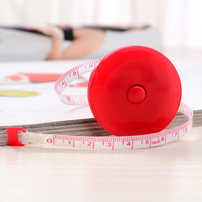 2M/78 Feet Plastic Tape Measure Automatic Retractable Tape Measure Clothing Measuring Tape Cute Mini Soft Ruler