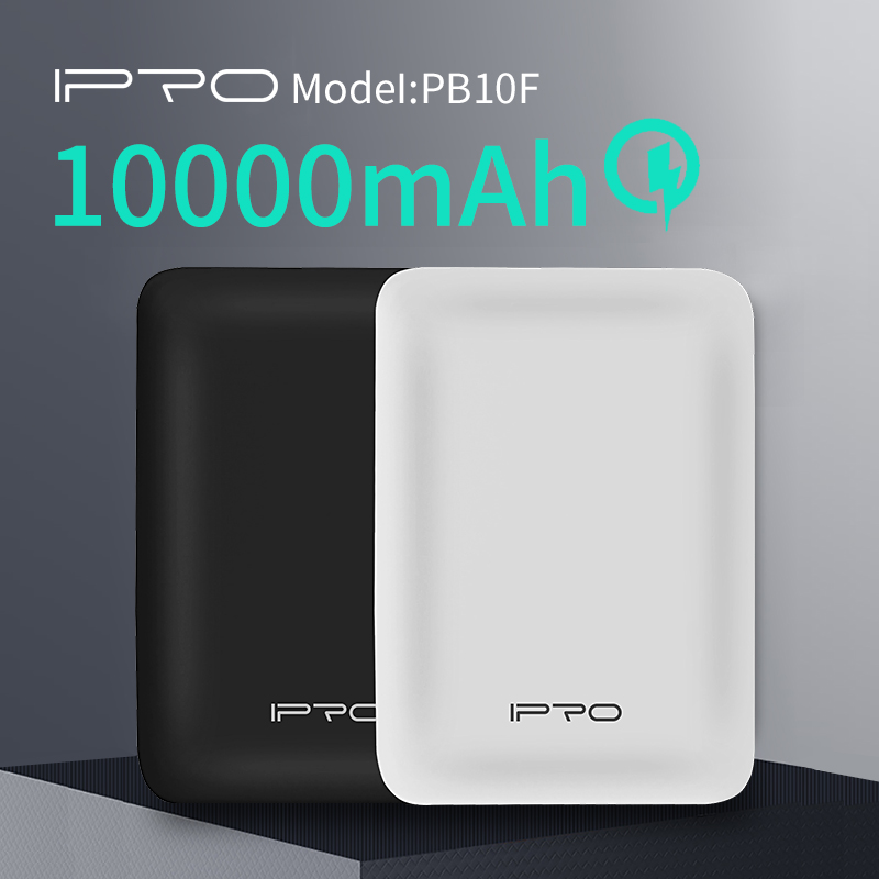 IPRO PB10F Power Bank 10000mAh Portable Charger For Samsung Xiaomi mi Mobile External Battery Powerbank 10000 mAh Powerbank Phone