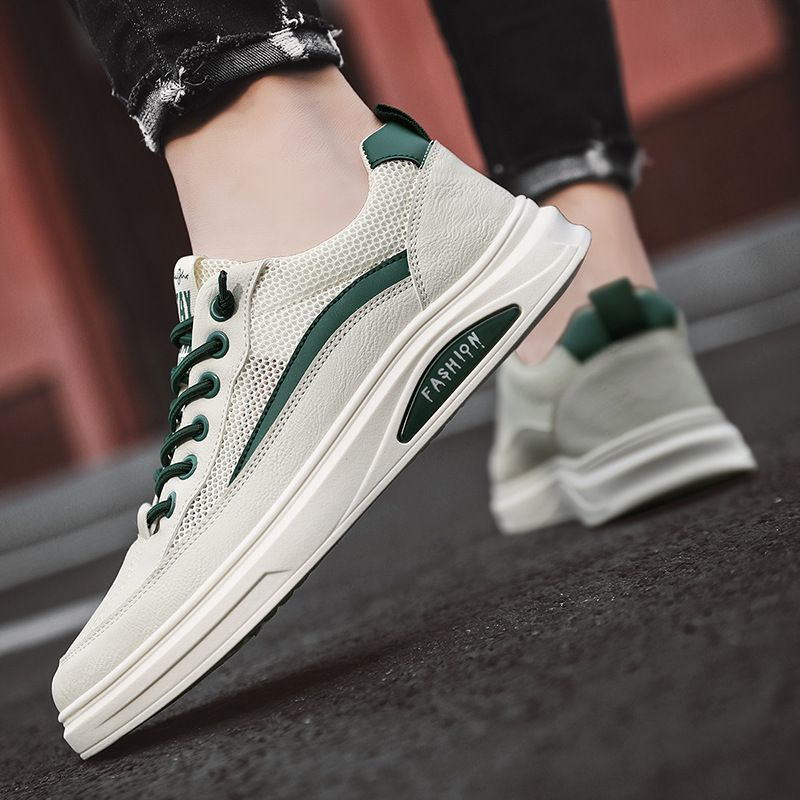WF2606 Men's shoes summer new breathable men shoes fashion small white shoes all-match low-top sneakers