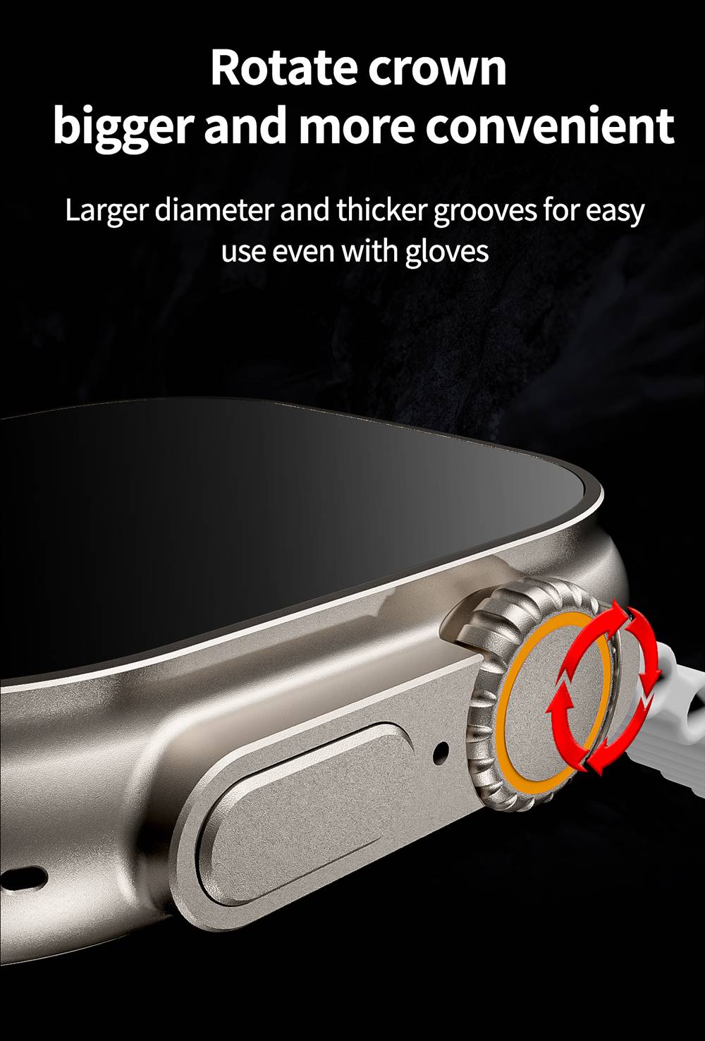 NEW U8 Ultra Smart Watch Ultra Series 8 NFC 49MM Men Women Smartwatch Bluetooth Call Waterproof Wireless Charging HD Screen for Apple