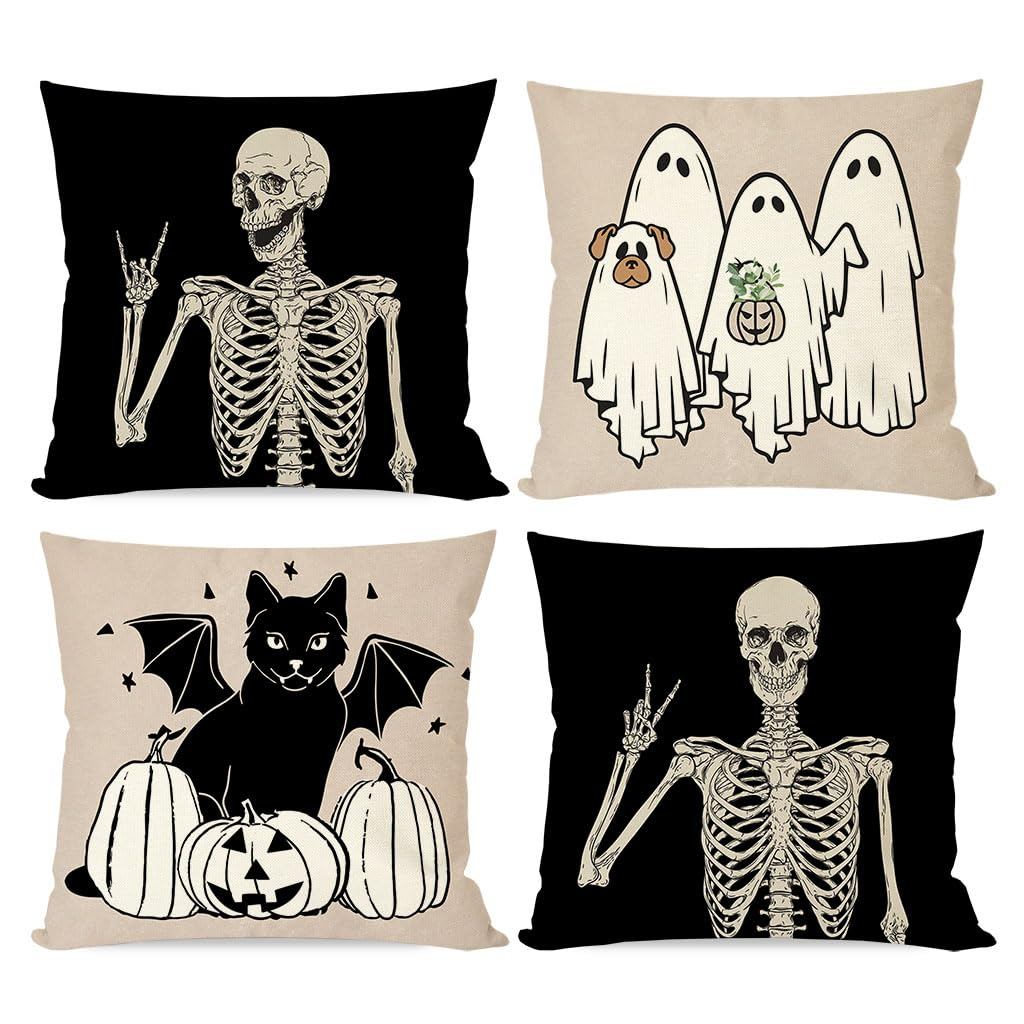 Outdoor halloween pillow outlet covers