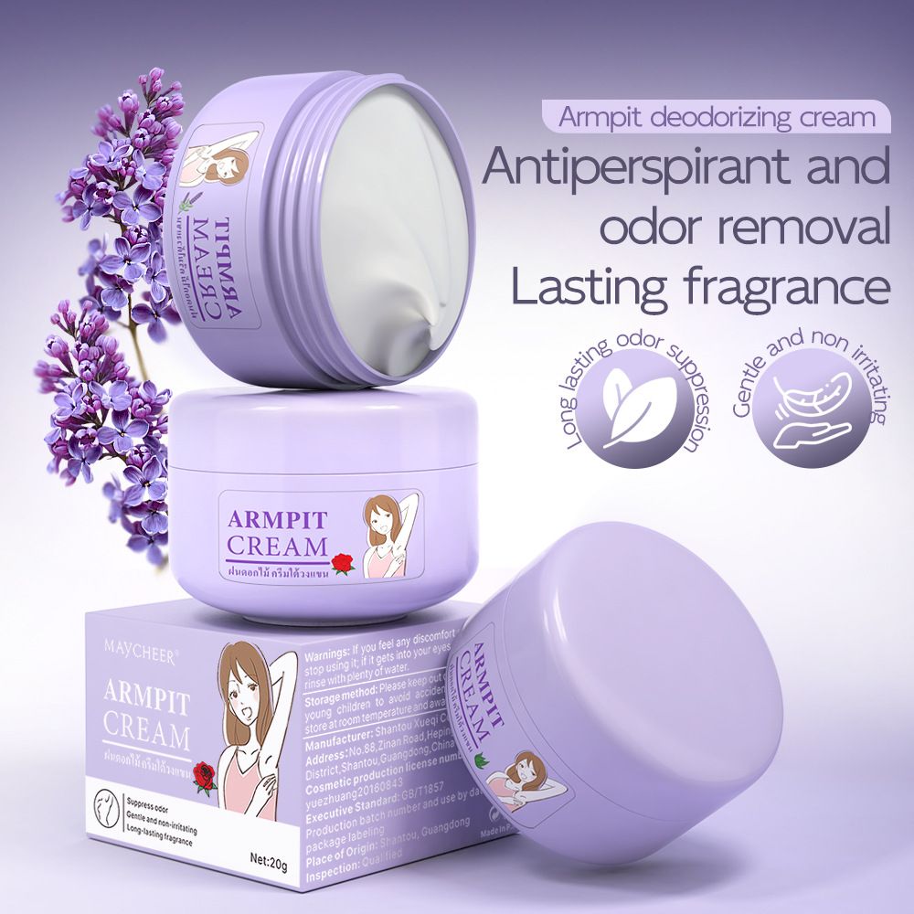 Fragrance body deodorant armpit cream deodorant antiperspirant lightens armpit odor long-lasting fresh armpit deodorant cream