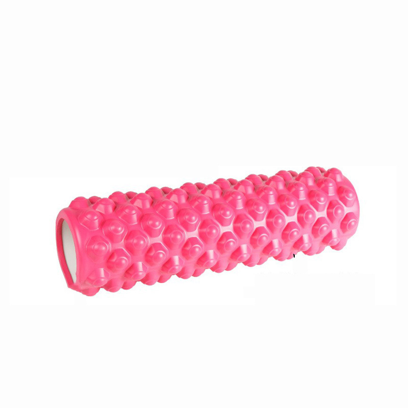 #0091 45CM Yoga Column Foam Shaft Hollow Wolf Tooth Deep Massage Muscle Relaxation Massage Stick Yoga Shaft