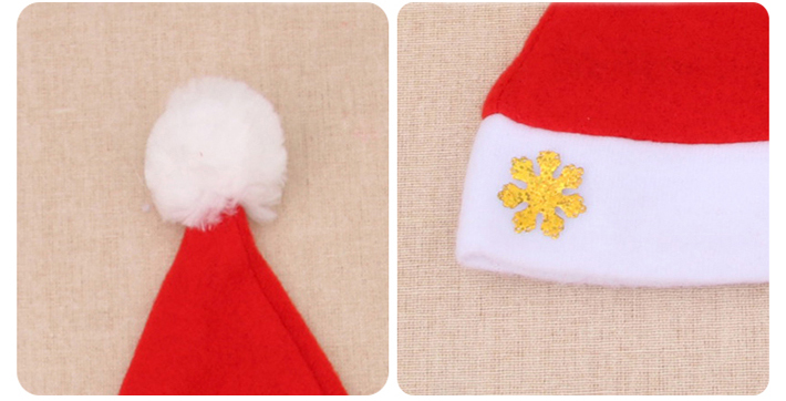Christmas Hat Christmas Ornaments Adult Children Santa Hat Christmas Hats for Christmas New Year Festive Holiday Party Supplies