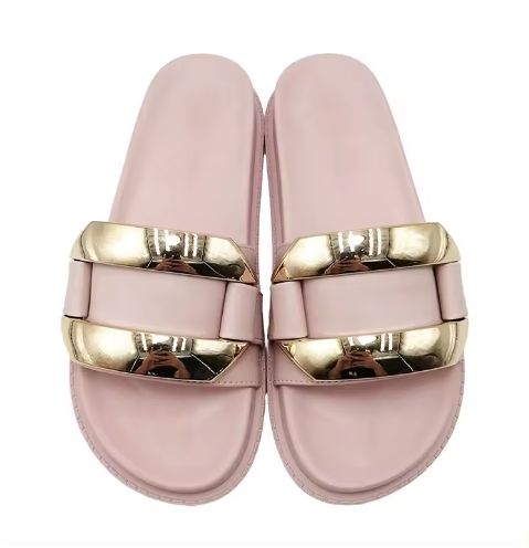 Asian Style Sandals For Women Peep Toe PVC Beach Casual Wedges Shoes Ladies Flat Sandals
