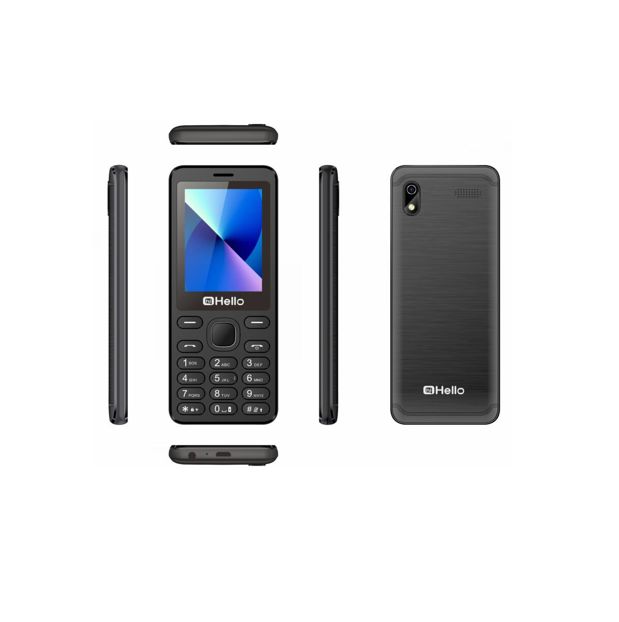 Lesia Hi Hello Feature Phone - Dual SIM Card GSM 1000mAh Battery - Connectivity: Wireless FM, Bluetooth - Model: Hi Power - Model: Hi Fashion