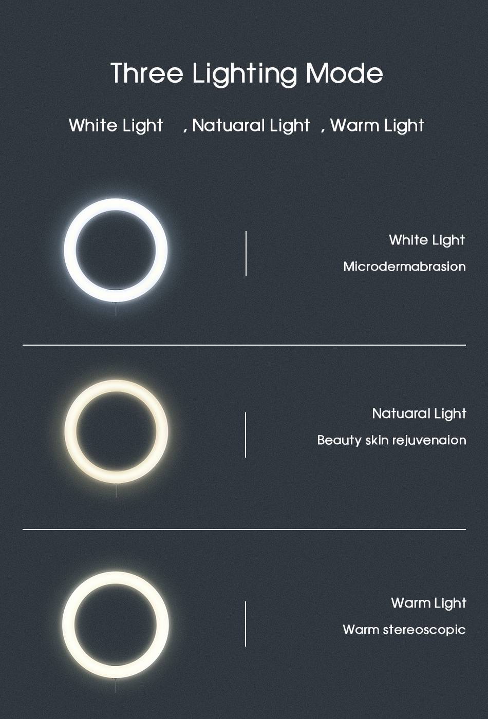 VEONAM RGB video light Selfie Ring Light Photography led light lamp with mobile Holder large tripod stand for Youtube tiktok ringlight 10inch 12inch fill light