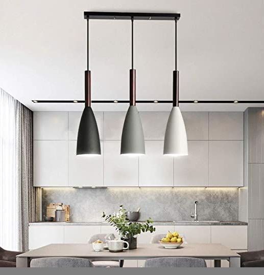 Pendant lighting for kitchen island Kitchen lighting Pendant Lights Island lighting Triple Pendant Light Fixture in a raw BULBS ARE INCLUDED