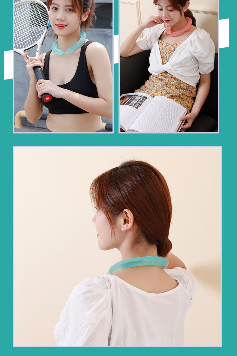 Anti-heat cooling neck collar outdoor sports circle cool neck collar quickly lowers temperature