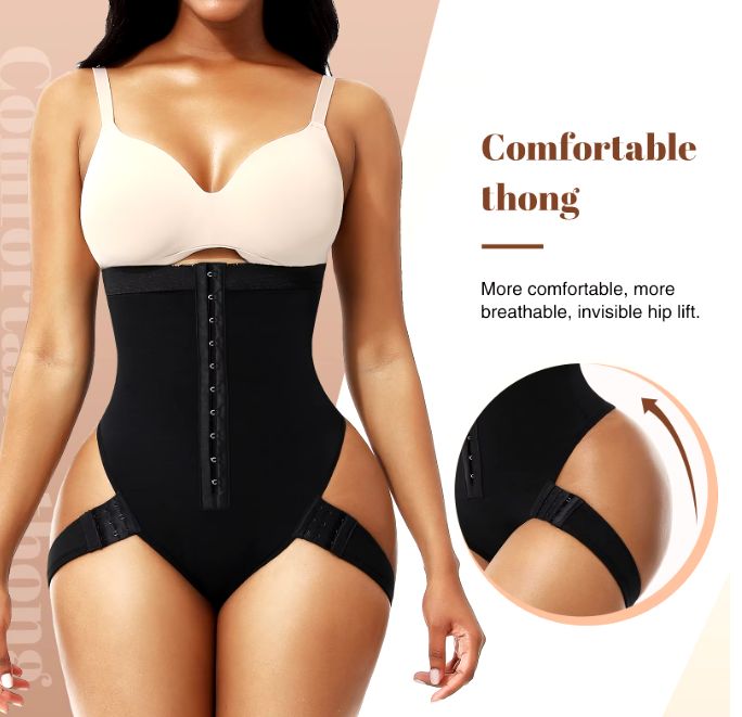 New Design Adjustable Hooks Compression High Waist Hip Enhancer Body Shaper Tummy Control Shapewear For Women Hip Enhancer