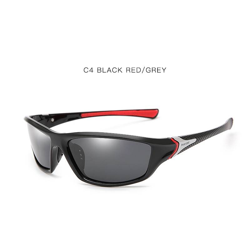 Multi-Color Polarized Sports Sunglasses for Men Women, UV Protection Cycling Fishing Sunglasses, Lightweight Windproof Driving Sunglasses with Multiple Lens Options
