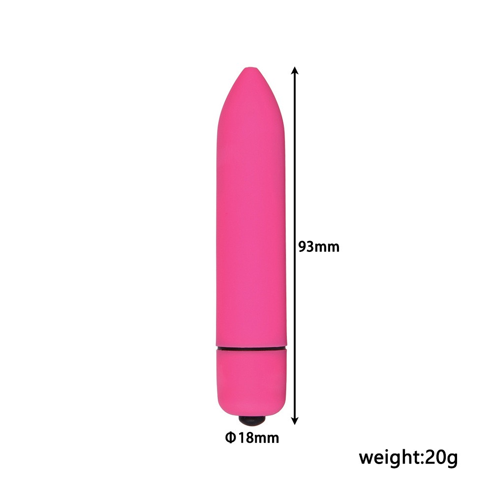 Sex Toys,Sex Products,10-Frequency Pointed Frosted Bullet Vibrator, Female Masturbation Jumping Egg, Adult Sex Product, Adult Toy.Rose red