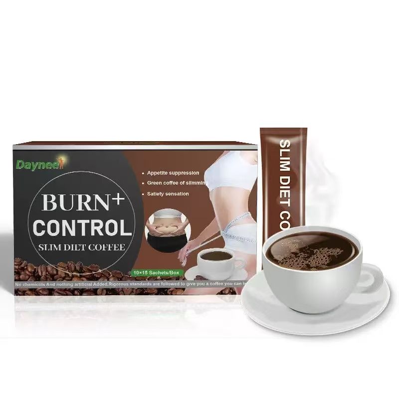 Private Label Fast Burn Control Coffee Body Shaped Skinny Flat Tummy Detox Diet Coffee Products for Slim Minceur Perte De Poids