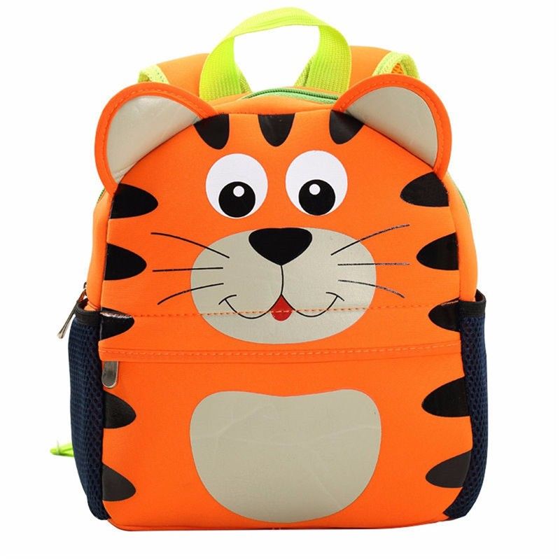3D Cute Animal Design Backpack Children School Bags for Girls