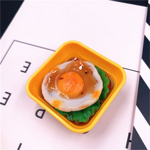 001 Simulation Food Silicone Refrigerator Sticker PVC Barbecue Spicy Barbecue Braised Pork Snack Creative Gift Magnetic