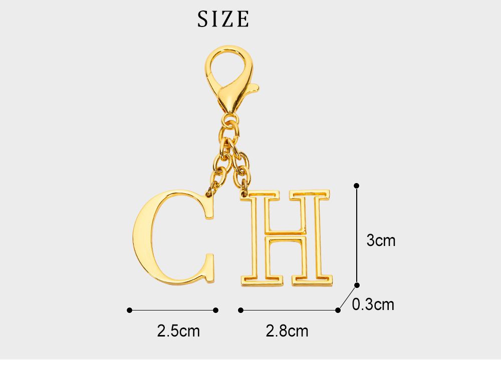 CM1H6001 CHCH Exquisite Workmanship Simple Design Zinc Alloy Material Neutral Bag Accessories Keychain Fashionable Versatile