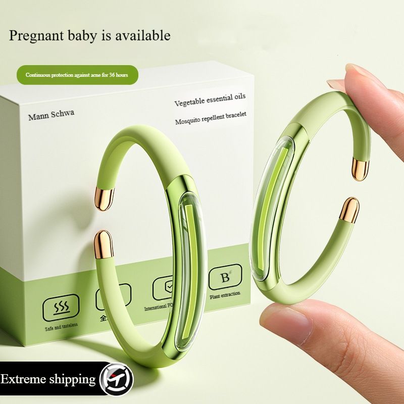 Mosquito repellent bracelet plant essential oil anti-mosquito artifact adult portable children baby vitality essential oil mosquito repellent bracelet
