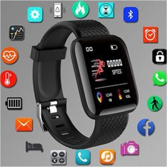  Smart Watch with Body Temp/ Sleep Monitor, Smart Watch 