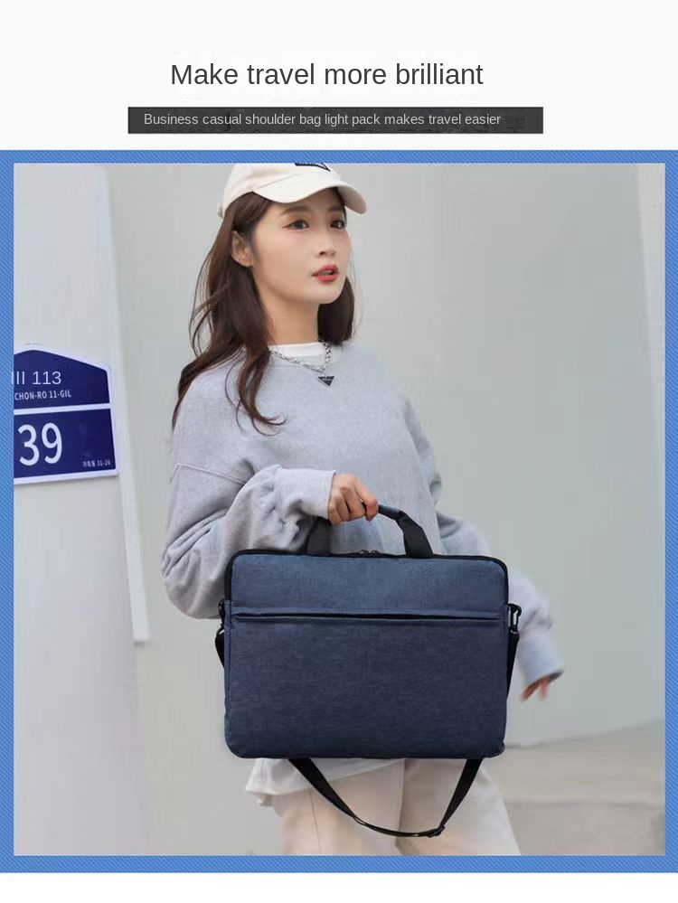 Laptop bag large capacity computer bag classic simple computer bag ...
