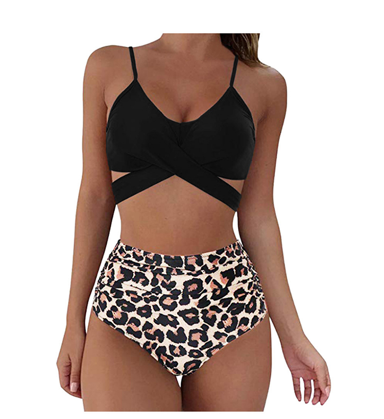 21520 Women Wrap Bikini Set Push Up High Waisted 2 Piece Swimsuits