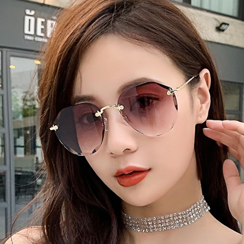 1906 Women's Fashion Gradient Color Sunglasses Anti-UV Sunglasses