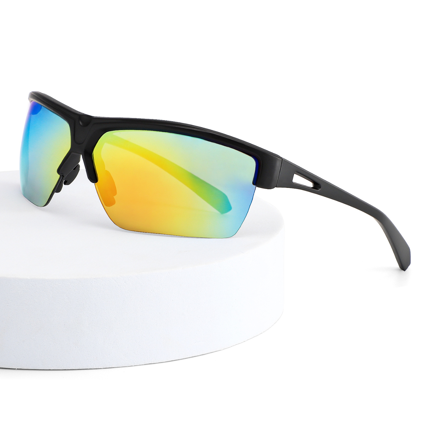 6638 Sport Sunglasses Fishing Cycling Traveling Climbing Outdoor Sunglasses Yellow Lens Protection Unisex Fishing Eyewear
