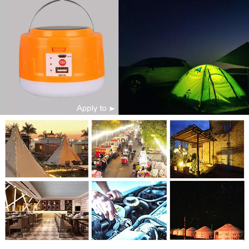 Glory lights LED solar RGB bluetooth audio camping lights USB rechargeable emergency lights outdoor camping multi-color horse lights