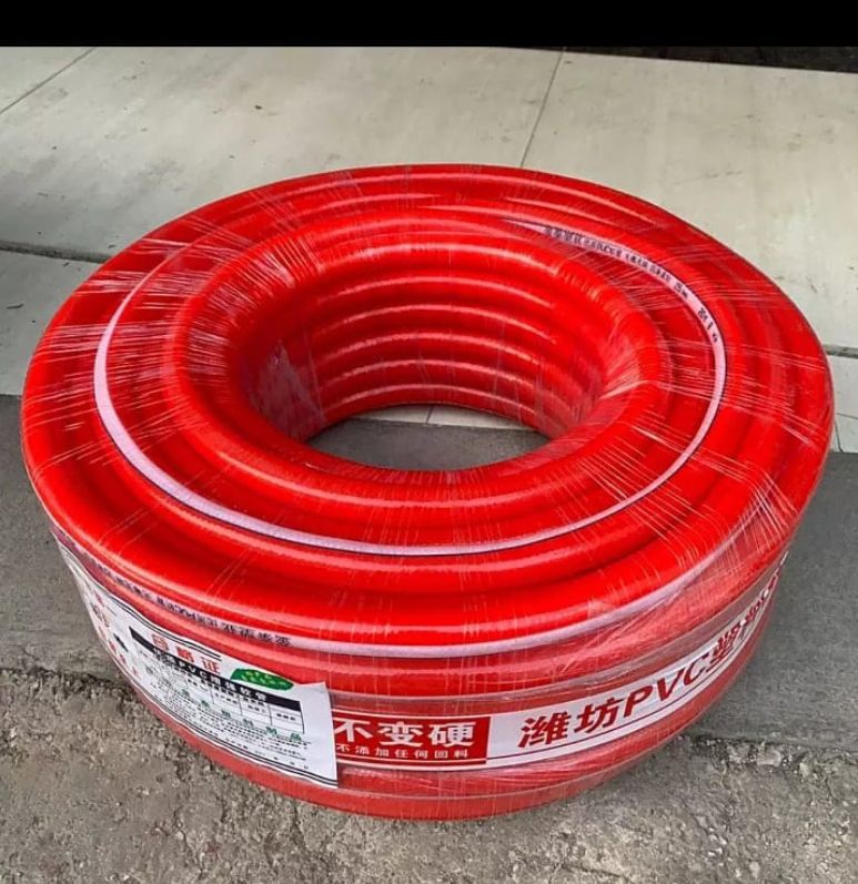 DURABLE RED RUBBER 3/4" 25M/50M WATER HOSE 