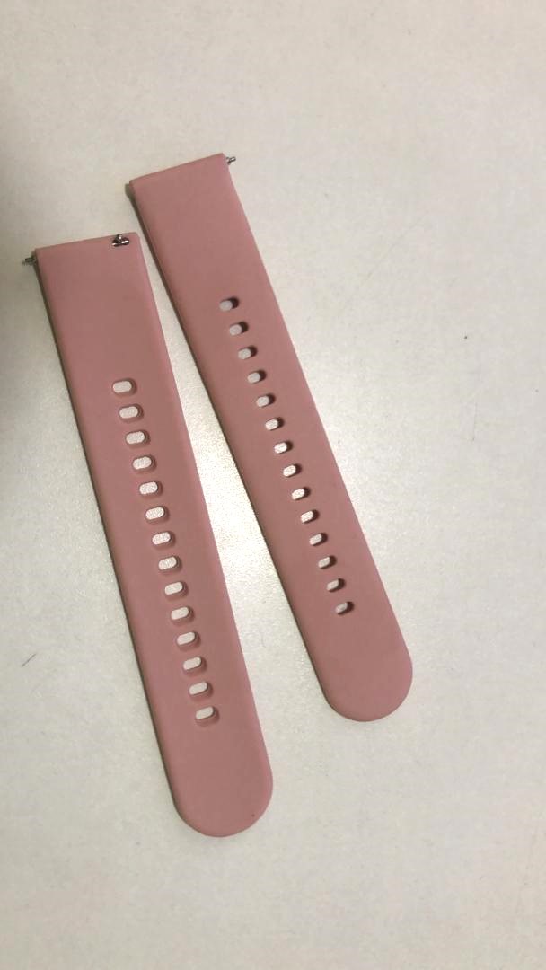 Silicone watch straps quick release watch bands for watch accessoriesLITE PINK