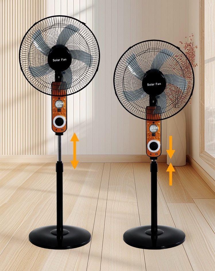 Rechargeable Music Lighting smart Solar Fan