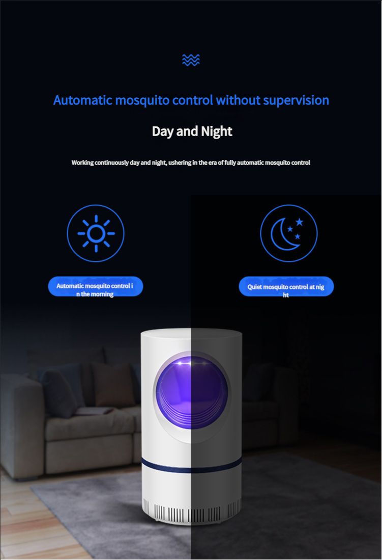 Photocatalyst Small Sky Eye Mosquito Repellent USB Pregnant Blue Light LED Inhalation Mosquito Repellent