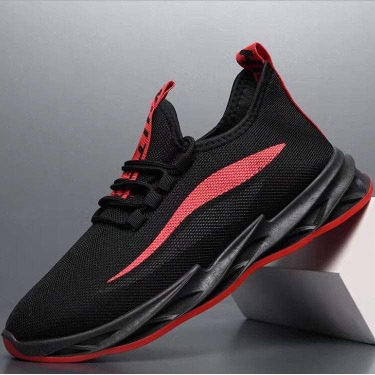 Spring and autumn breathable lightweight student sports shoes casual comfort Korean men's fashion running shoes  Close Size