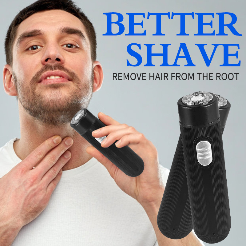 Portable shaver for men CRRshop free shipping hot sale Portable mini electric shaver shaver Car shaver Beard cutter Barber USB charging beauty care tool 