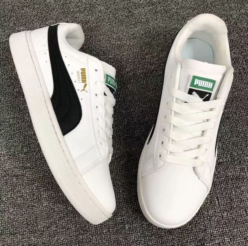 PUMA BASKET Canvas Trendy Men's Casual Shoes inflatable sneakers