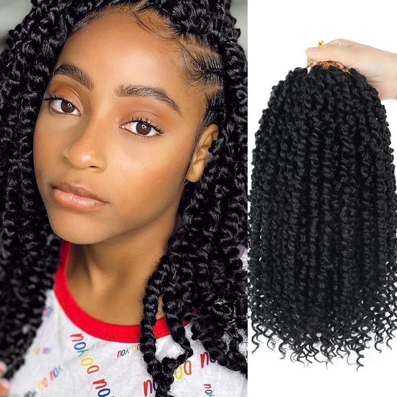 12 inches Spring twisted crochet hair wig Passion Twist Crochet Hair synthetic hair CRRSHOP wigs 