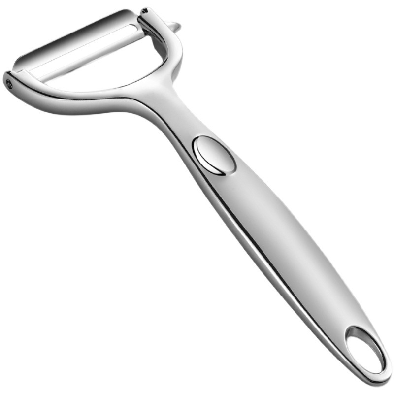 Stainless steel peeler, old - style pumpkin peeler, kitchen zinc - alloy fruit and vegetable peeler for household use, skin - scraping knife, peeling knife