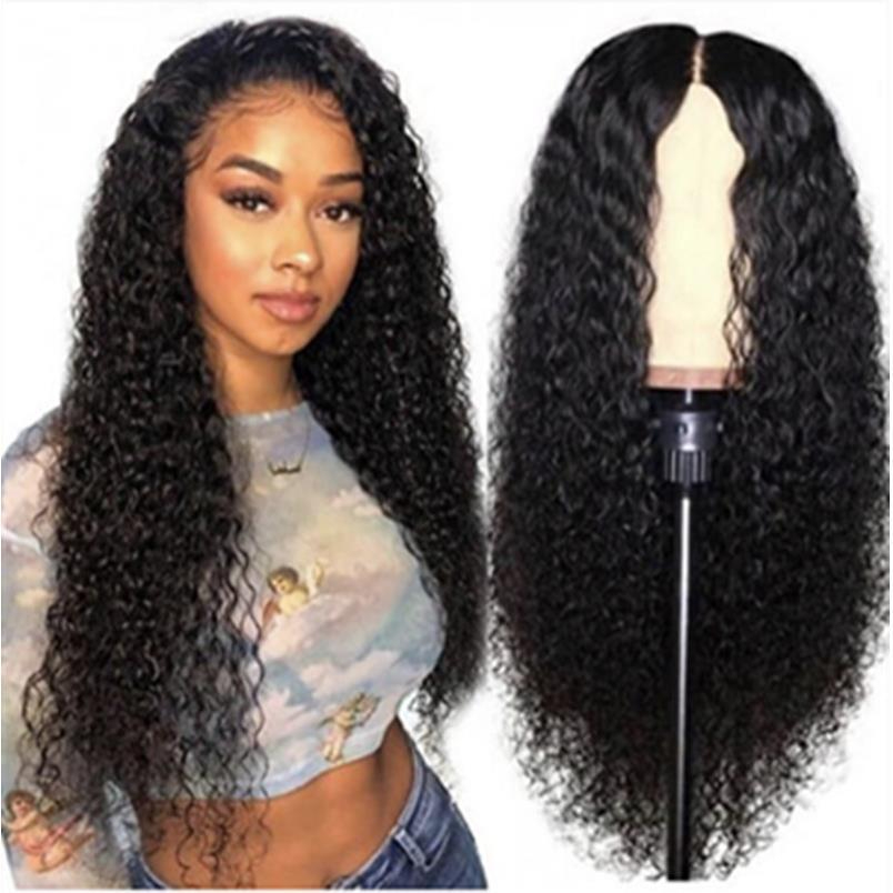 European and American wig, small curly hair, partial long curly hair, African small curly hair, wig manufacturers