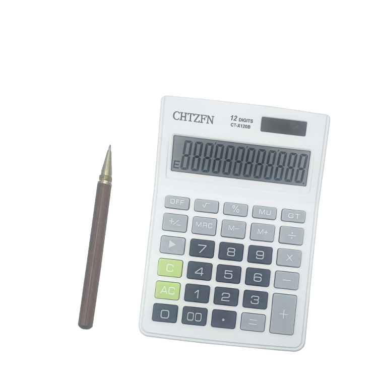 Professional Scientific Calculator LCD Display 12 Digits Electronic Calculator Multifunction Office Tool CT-X120B