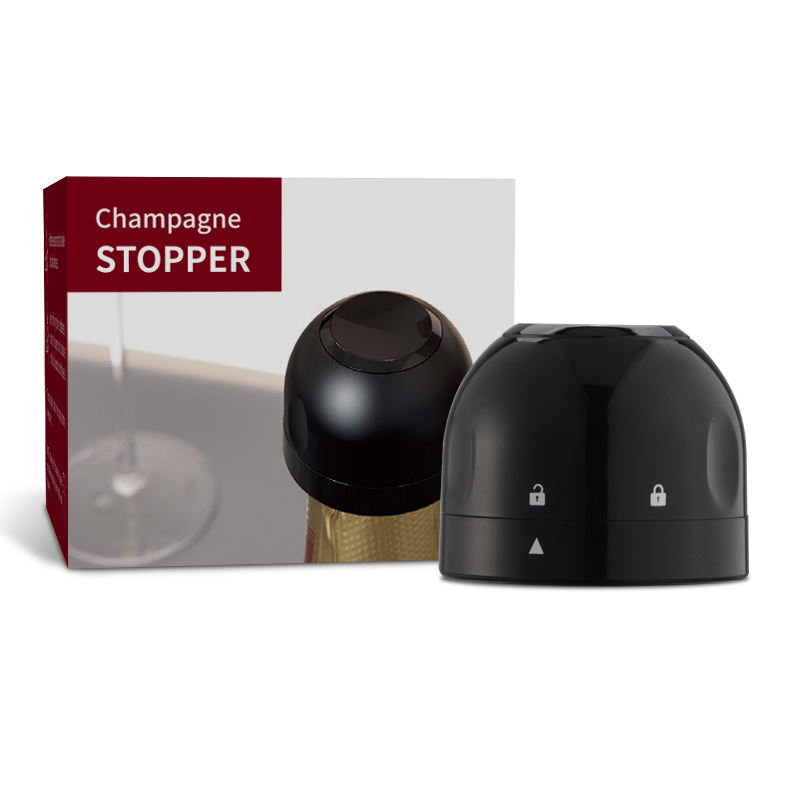 Silicone Sealed Champagne Stopper Red Wine Bottle Preserver Air Pump Vacuum Saver Retain Freshness Stopper Plug Tools