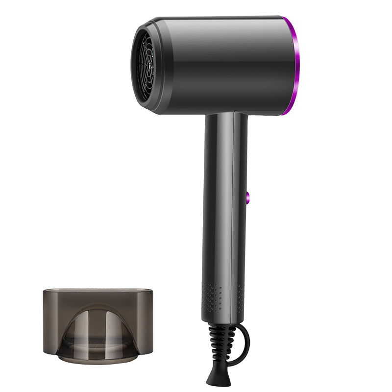 Hair Dryer, Professional Hair Blow Dryer Hot/Cold Air, 1800W Powerful AC Motor, Negative Ion Hairdryer Fast Drying, 2 Speed/3 Heating with 2 Nozzles&1 Diffuser, for Women Men Kids Salon TravelGrey