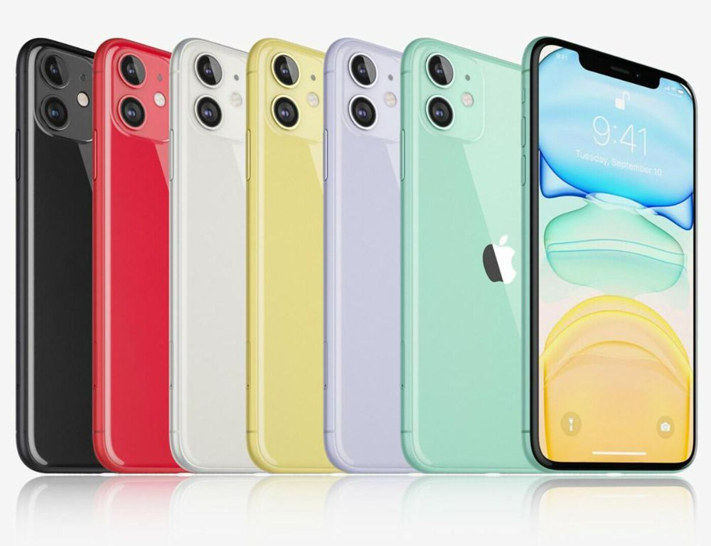 【Lowest Price Online】 Refurbishment Apple iPhone 11 64GB|128GB|256GB All Colors Fully Unlocked GSM Phone 