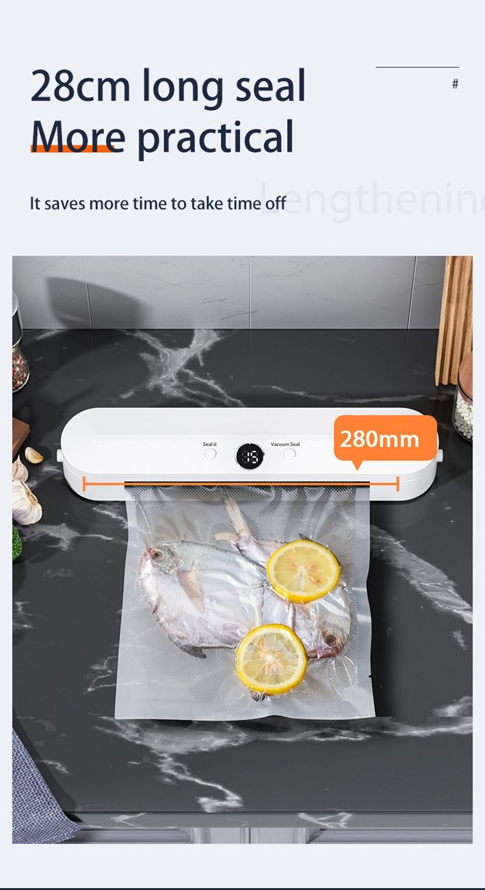 Vacuum machine small vacuum sealer snack food packaging machine automatic sealing bag household plastic seal preservation