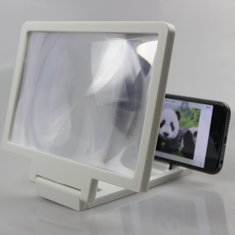 3D Video Screen Amplifier Folding Enlarged Expander Stand Mobile Phone Screen Magnifier Eyes Protection Display Expander Stand