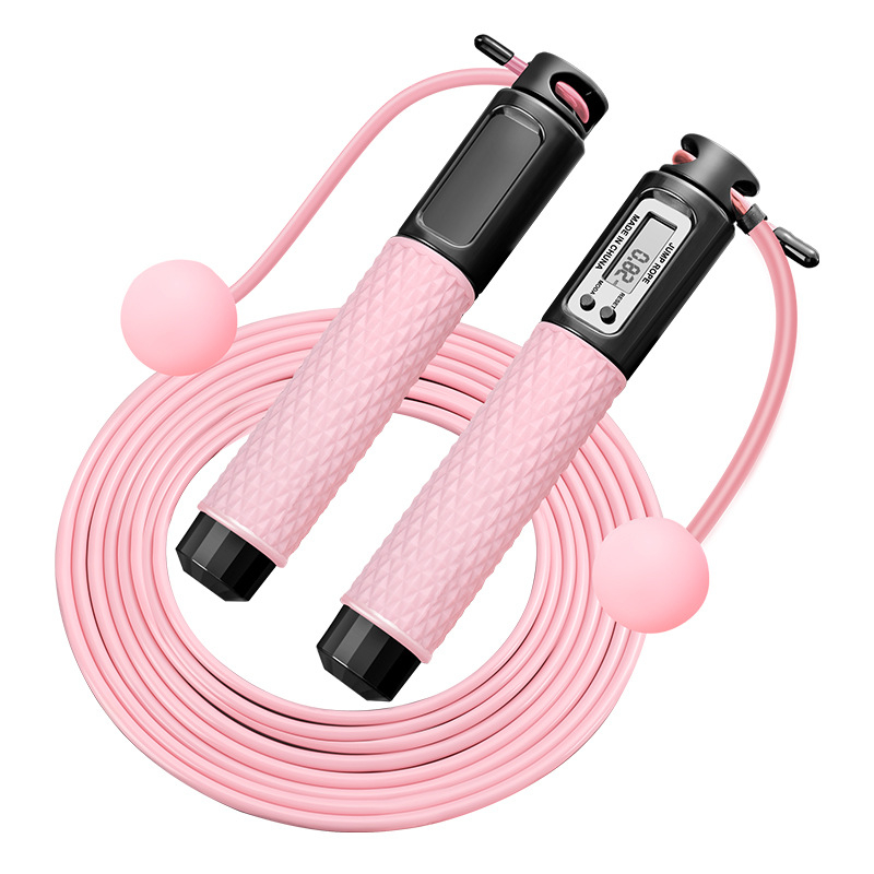 2182 Professional Cordless Dual-use Skipping Rope Electronic Timing Fitness Smart Sports Student Ourdoor Indoor Counting Wire Skipping Rope